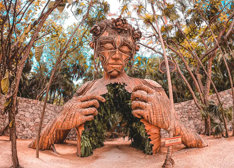 Instagrammable place in Tulum